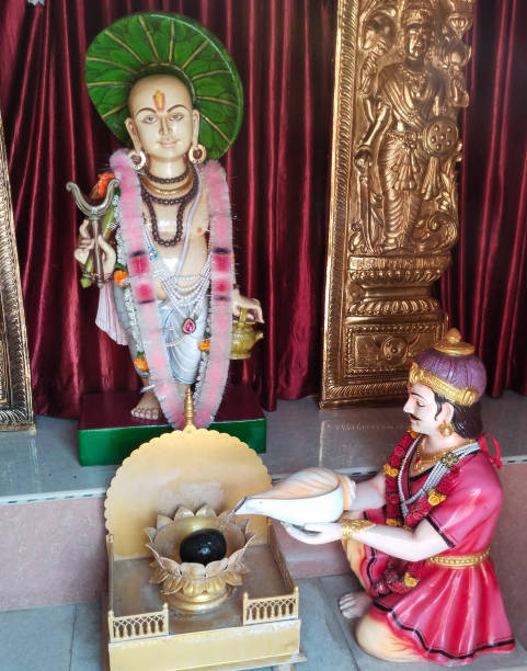 istock Hindu god statue in ram temple ayodhya 1324141935