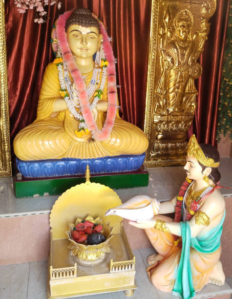 istock Hindu god statue in ram temple ayodhya 1324141944