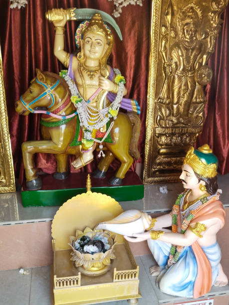 istock Hindu god statue in ram temple ayodhya 1324141948