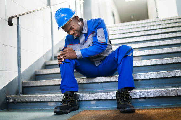 istock Handyman Sitting On Staircase 1324146269