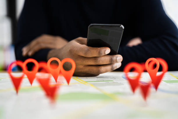 Local City Map Locator Pin Marker Search