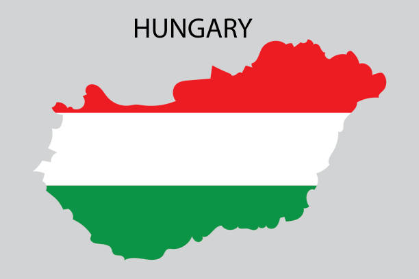 istock Hungary map flag for concept design. Travel concept. Vector illustration. Stock image. EPS 10. 1324147242
