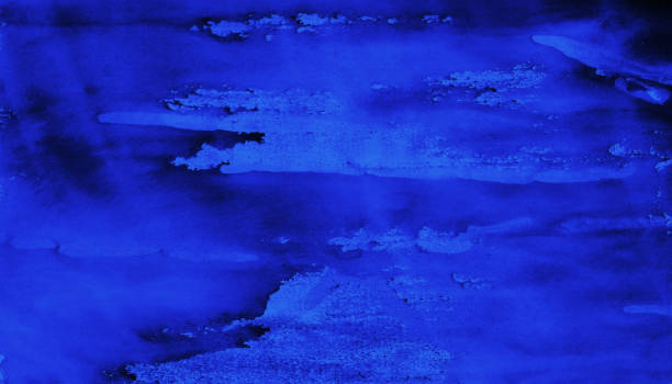 istock Abstract blue background. Watercolor. Modern art background with copy space for design. Web banner. 1324152684