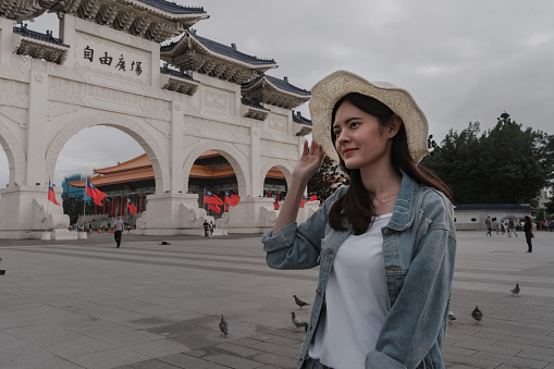 Happy time in the Chiang Kai-shek Memorial Hall