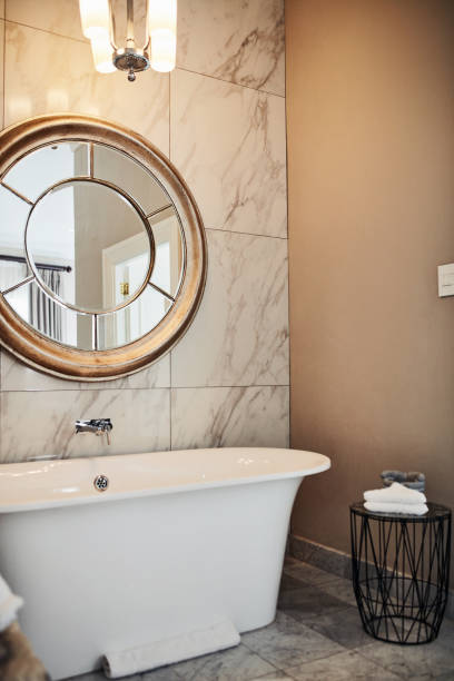istock Shot of a bathroom at a modern hotel 1324158846
