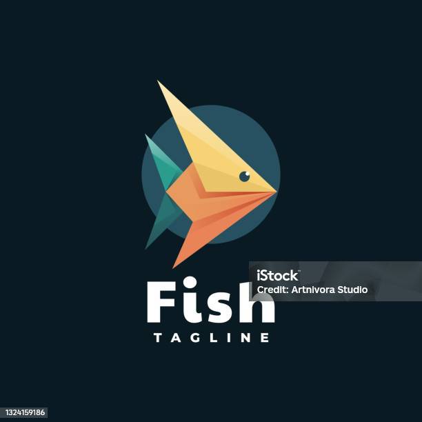Polygon Fish Vector Vector Illustration Fish Polygon Style Stock Illustration - Download ...