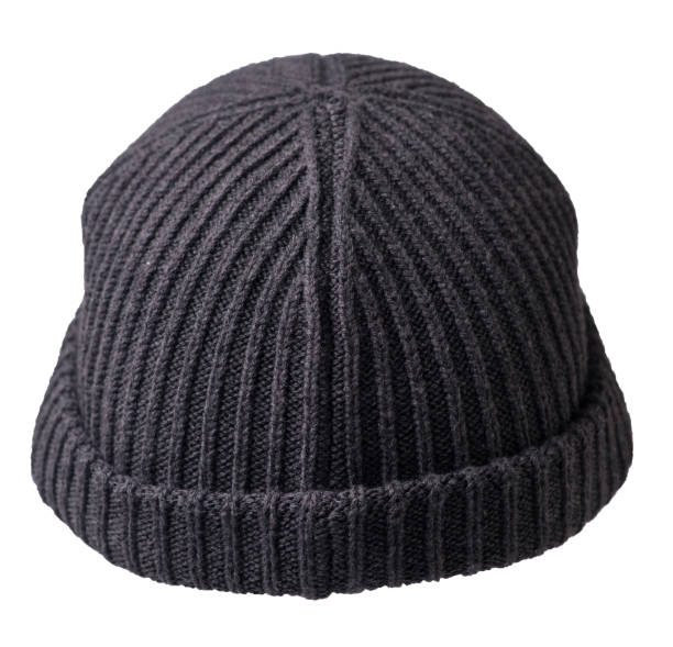 istock Docker knitted hat isolated on white background. fashionable rapper hat. hat fisherman 1324159209