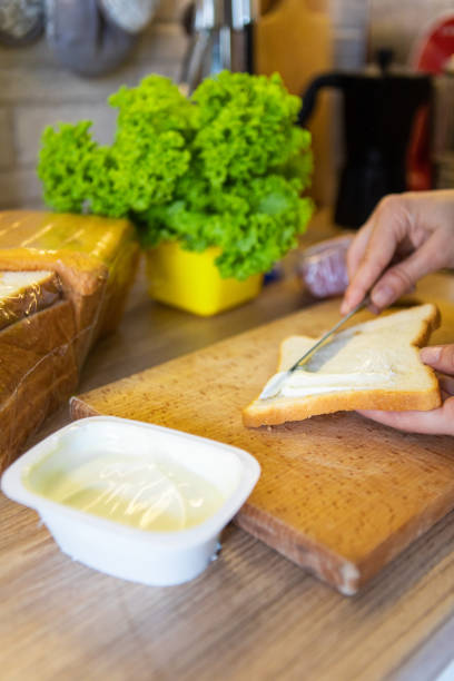 istock making morning sandwich at home kitchen 1324162687