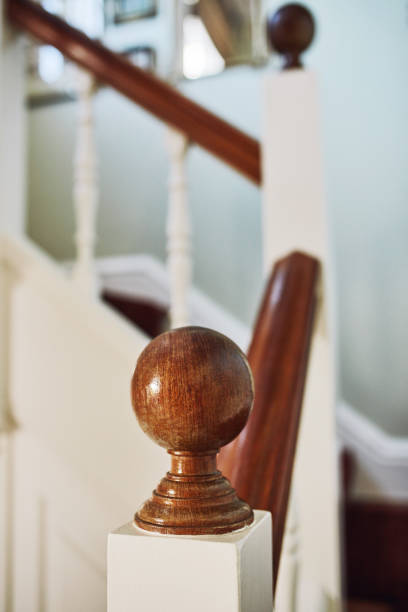 istock Shot of a staircase inside a hotel 1324163243