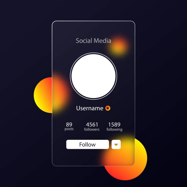 Social Profile Layout 860+ Social Media Profile Page Stock Illustrations, Royalty-Free Vector ...