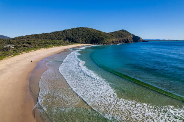 istock Elizabeth Beach Aerial Morning Seascape 1324168925