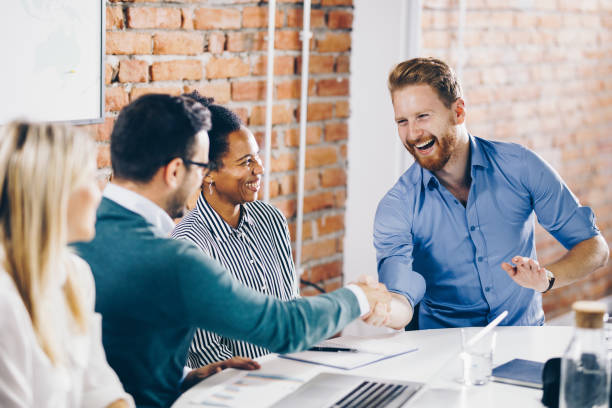 istock It is very nice we have come to an agreement! 1324172468