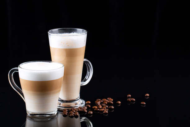 istock latte macchiato and cappuccino 1324176012