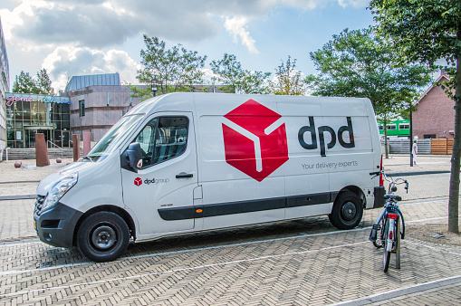 DPD Company Van At Diemen The Netherlands 14-8-2018