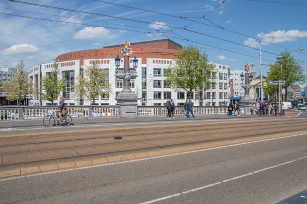 Stopera Building At Amsterdam The Netherlands Stopera Building At Amsterdam The Netherlands 2-5-2018 stopera stock pictures, royalty-free photos & images