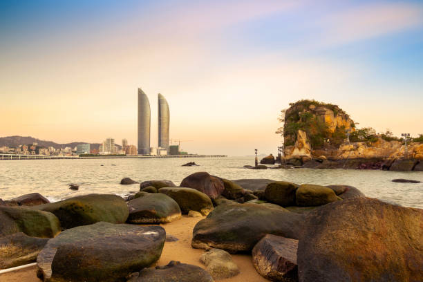 istock Urban Architecture and Yanwu Bridge in Siming District, Xiamen 1324187760