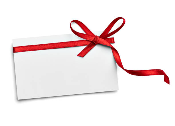 istock ribbon bow card note chirstmas celebration greeting 1324190347