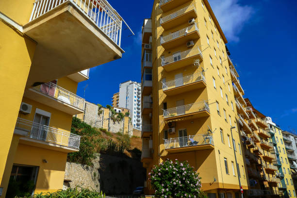 istock Apartment buildings in Agrigento, Sicily, Italy 1324200314