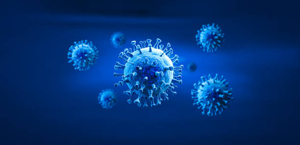 istock COVID-19 nCov Microscope of virus 1324201047