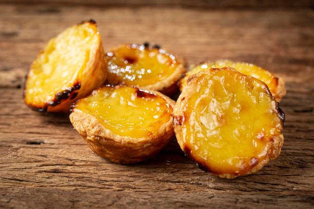istock (Pastel de nata or Pastel de belém). Traditional Portuguese dessert. 1324207303
