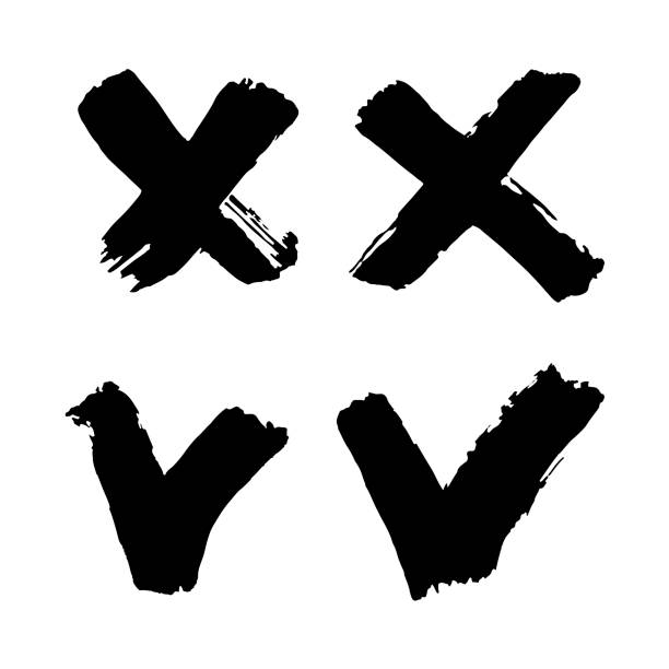 istock Doodle grunge style icon. Decorative element. Outline, cartoon line icon 1324216344