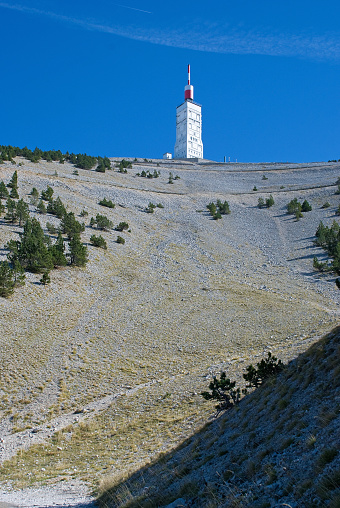 White Tower on Mont Ventoux, France