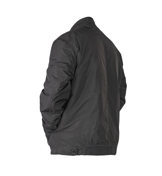 istock mens bomber jacket isolated on white background. fashionable clothes 1324225934