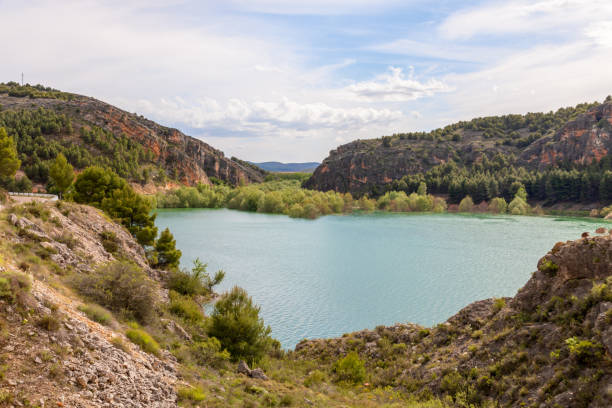 istock Tranquera water reservoir. Zaragoza, Spain. 1324229485
