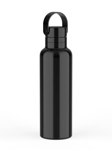 istock Blank stainless steel double wall workout bottle. 1324231976