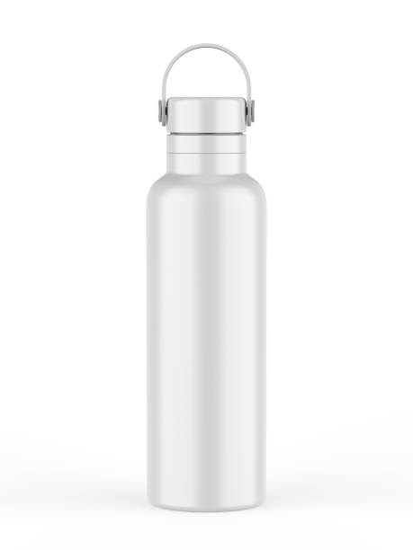 istock Blank stainless steel double wall workout bottle. 1324231979