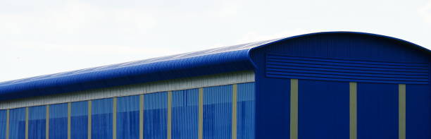istock Blue Industrial storehouse 1324235274
