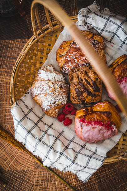 istock Bakery Assortment of Pastries and Croissants 1324258118