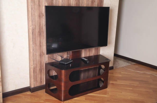 istock Living room. TV at home. Home. Technology. Interior 1324258180