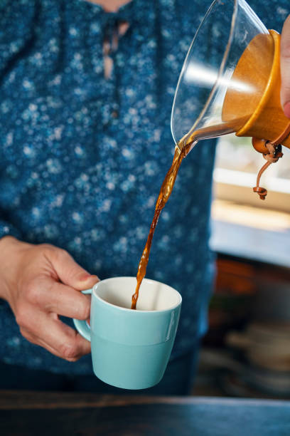 istock Preparing Fresh Coffee in Domestic Kitchen 1324264737