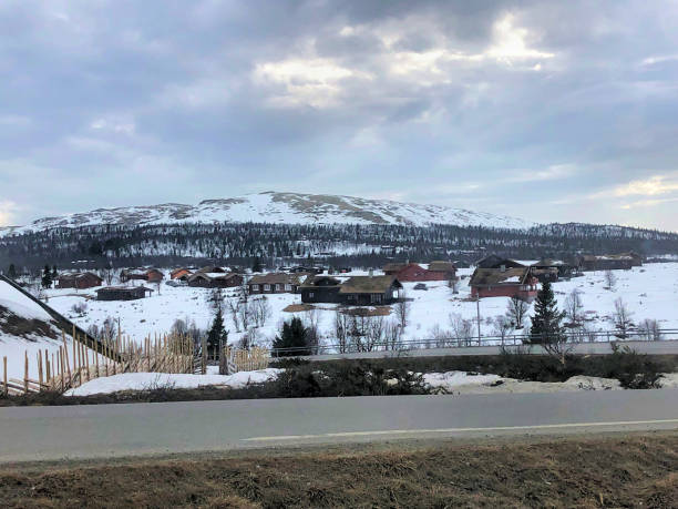 istock Road trip through Norway in winter time 1324265877