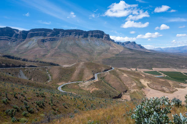 istock Serpentine road and beautiful mountain landscape 1324278193
