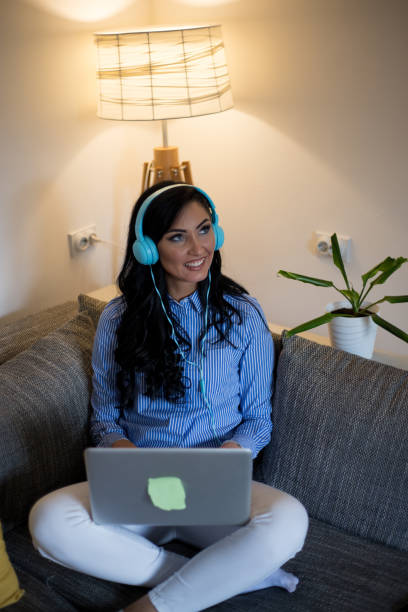 istock Everywhere is comfortable at my home for work stock photo 1324284790