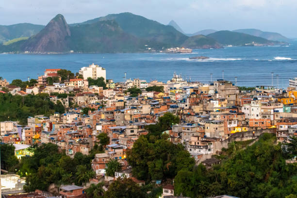 istock Favela close to sea, Rio de Janeiro, Brazil 1324294844