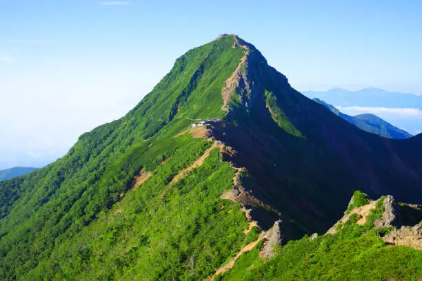 Photo of Mt.Akadake ,Yatsugatake mountains ,Nagano Pref. ,Japan