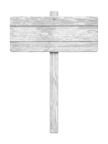 istock White wooden sign isolated on white background. 1324309151