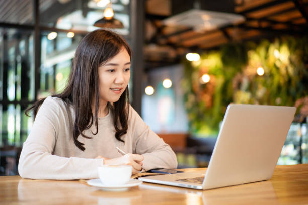 istock Asian woman working in the co-working space. 1324310772