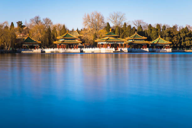 istock Five Dragon Pavilion in Beihai Park, Beijing, China 1324312859
