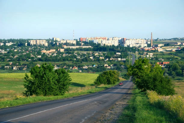 City view from the hill.