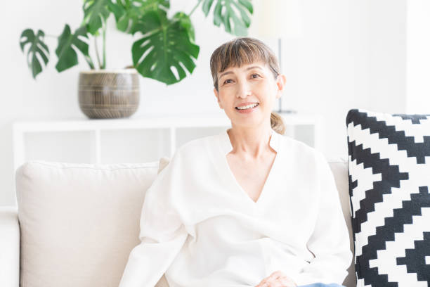 istock senior age woman relaxing 1324327035