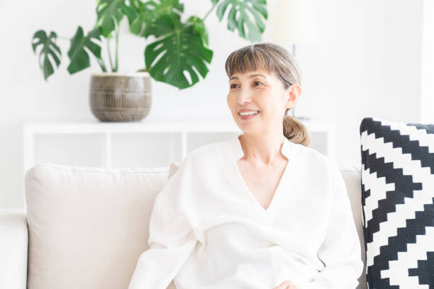 istock senior age woman relaxing 1324327165