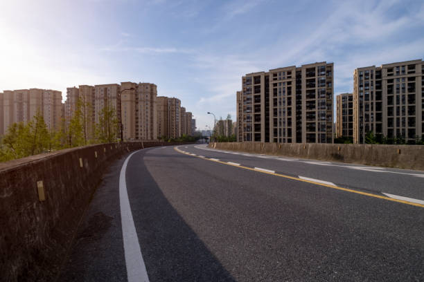 istock Residential building by the viaduct 1324330338