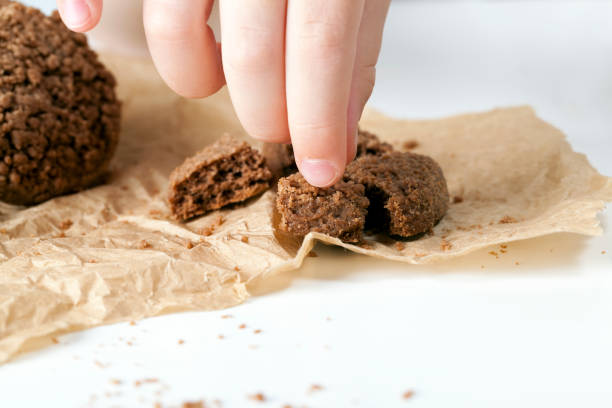 istock chocolate cookies close-up on an old kitchen table 1324331120