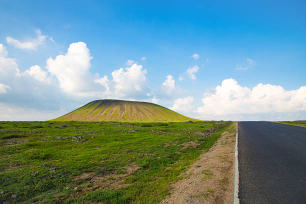 istock Ulan Qab Volcano, Inner Mongolia, China. Ulan Hada Volcano Geological Park. 1324332044