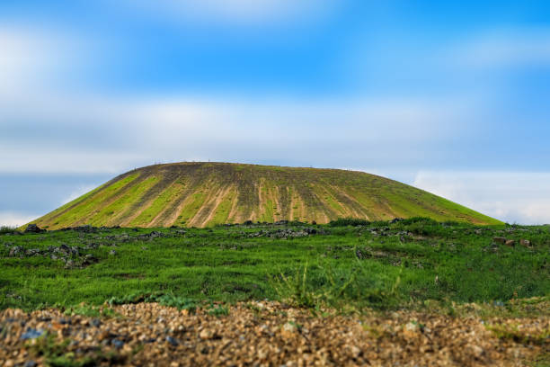 istock Ulan Qab Volcano, Inner Mongolia, China. Ulan Hada Volcano Geological Park. 1324332071