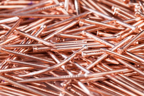 istock steel nails coated with copper 1324332214